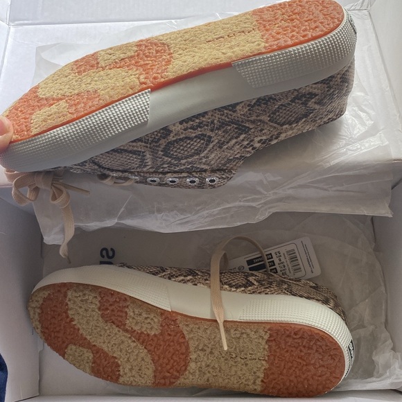 Superga 2750-SYNSNAKEW Lace up Sneakers Brand new in Box size 8 - Picture 5 of 5